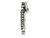 FJC Finejewelers Sterling Silver Antique Flute Charm QC4769T