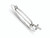 FJC Finejewelers Sterling Silver Rhodium Plated Bright Cut Cross Baby Bangle QB672T