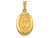 FJC Finejewelers 14k Yellow Gold Saint Joseph Medal Charm 11 x 22mm M1501A