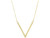 Finejewelers 14 Kt Yellow Gold 18 Inch Textured Sideways Cylinder Shape Station Necklace