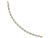 FJC Finejewelers 14 kt Two Tone Gold Rhodium Polished and Bright Cut Bracelet LESLF28275C