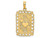 Finejewelers 14k Yellow Gold Ace Playing Card with Lace Trimhearts Charm