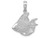 Finejewelers 14k White Gold Fish Charm