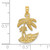 FJC Finejewelers 14k Yellow Gold Palm Trees On Island Charm K7479A