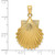 FJC Finejewelers 14k Yellow Gold Scallop Shell Charm K8252A