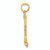FJC Finejewelers 14k Yellow Gold Golf Club Charm K3561A