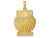 Finejewelers 14k Yellow Gold Cape May Under Scallop Shell Charm