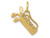 FJC Finejewelers 14k Yellow Gold 3d Golf Bag Charm A7107A