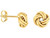 Finejewelers 14 Kt Yellow Gold Fancy Post Love Knot Earring 470993A