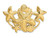 FJC Finejewelers 14k Yellow Gold Starfish Cluster Slide Charm D2876A
