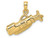 Finejewelers 14k Yellow Gold Golf Bag Charm - D4282A