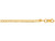 Finejewelers 14 Kt Yellow Gold 10 Inch 2.60mm Curb Type Chain Anklet with Lobster Clasp 470580A