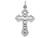 Finejewelers 14k White Gold Cross Charm - CH137B