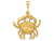FJC Finejewelers 14k Yellow Gold Cancer Zodiac Charm C467A