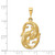 FJC Finejewelers 14k Yellow Gold Pisces Zodiac Charm C475A