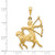 FJC Finejewelers 14k Yellow Gold Sagittarius Zodiac Charm C472A