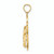 FJC Finejewelers 14k Yellow Gold 3d Hawaii Aloha Double Flip-flop Charm C3250A