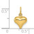 Finejewelers 14k Yellow Gold Mini Puffed Heart Charm