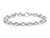 Mariano Di Vaio Sterling Silver Circle Chain Bracelet MDVB20T