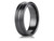 Finejewelers Black Titanium 7.5mm Comfort-fit Satin-finished High Polished Center Cut Carved Design Band TICF717505BK - TICF717505BKK12