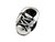 SilveRado Sterling Silver Kidz Baby Shoe Bead / Charm SRK092T
