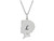 FJC Finejewelers Themed Boy Personalized Initial L Alphabet Pendant Necklace with CZ 18 Inch Adjustable Chain P8731LT