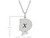 FJC Finejewelers Themed Boy Personalized Initial X Alphabet Pendant Necklace with CZ 18 Inch Adjustable Chain P8731XT
