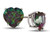 FJC Finejewelers 6x6mm Heart Shaped Mystic Topaz Post-With-Friction-Back Stud Earrings in Sterling Silver E8158MTT