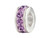 SilveRado Bling Single Bling Purple Bead / Charm BM0057T