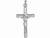 Finejewelers 26 inches Silver Tri-Color 5MM Rosary Bead Necklace 460051T