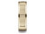 Finejewelers 18k Gold 7mm Comfort-fit Satin-finished 8 Polished Cuts and Round Edge Band - RECF7745218KD12