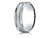 Finejewelers 18k Gold 7mm Comfort-fit Satin Finish Center with Milgrain Round Edge Carved Design Band - RECF7701S18KD8