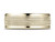 Finejewelers 18k Gold 8mm Comfort-fit Multi Milgrain Center High Polish Round Edge Design Band - RECF7801818KD95