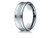 Finejewelers 18k Gold 7.5 Mm Comfort Fit Swirled Finish Center Round Edge Design Band - RECF8750618KD4