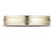 Finejewelers 18k Gold 4mm Comfort-fit Wired-finished High Polished Round Edge Carved Design Band - RECF740218KD75