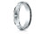 Finejewelers 18k Gold 4mm Comfort-fit Satin-finished Polished Center Cuts Round Edge Band - RECF7445218KD85