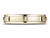 Finejewelers 18k Gold 4mm Comfort-fit Satin-finished Polished Center Cuts Round Edge Band - RECF7445218KD85