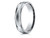 Finejewelers 18k Gold 4mm Comfort-fit Satin Finish Center with a Round Edge and Milgrain Carved Design Band - RECF7401S18KD7