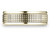 Finejewelers 14 Karat Gold 7mm Comfort-fit High Polish Round Edge Cross Hatch Center Design Band - RECF67471A75