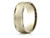 Finejewelers 14k Gold 8mm Comfort-fit Wire Brush Finish High Polished Round Edge Carved Design Band - RECF7802B12