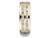 Finejewelers 18k Gold 8mm Comfort-fit Hammer-finished Polished Center Trim Round Edge Band - RECF5818518KD125