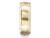 Finejewelers 8mm Comfort-fit Satin-finished High Polished Round Edge Carved Design Band - RECF7802S18KD95