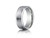 Finejewelers 8mm Comfort-fit Satin-finished High Polished Round Edge Carved Design Band - RECF7802S18KD85
