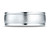 Finejewelers 18k Gold 8mm Comfort-fit Wire Brush Finish High Polished Round Edge Carved Design Band - RECF780218KD13