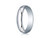 Finejewelers 18k White Gold 5mm Slightly Domed Standard Comfort-fit Ring with Milgrain - LCF35018KD6