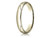 Finejewelers 18k Gold 4mm Slightly Domed Standard Comfort-fit Ring with Milgrain - LCF34018KE11