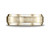 Finejewelers 18k Gold 8mm Comfort-fit Satin-finished Step Edge Carved Design Band - CF6810018KD9