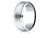 Finejewelers 18 Karat Gold 7mm Comfort-fit Drop Bevel Swirl Finish Center Design Band - CF6793118KD125