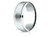 Finejewelers 18 Karat Gold 7mm Comfort-fit Drop Bevel Swirl Finish Center Design Band - CF6793118KD65