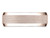 Finejewelers 14 Karat Rose Gold 7mm Comfort-fit High Polish Round Edge Cross Hatch Center Design Band - CF6746914KRP4